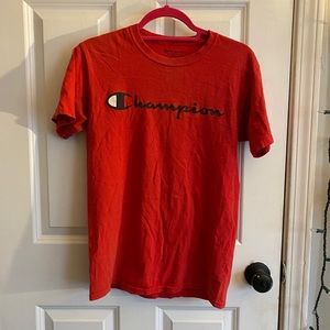 Men’s Small red champion t shirt